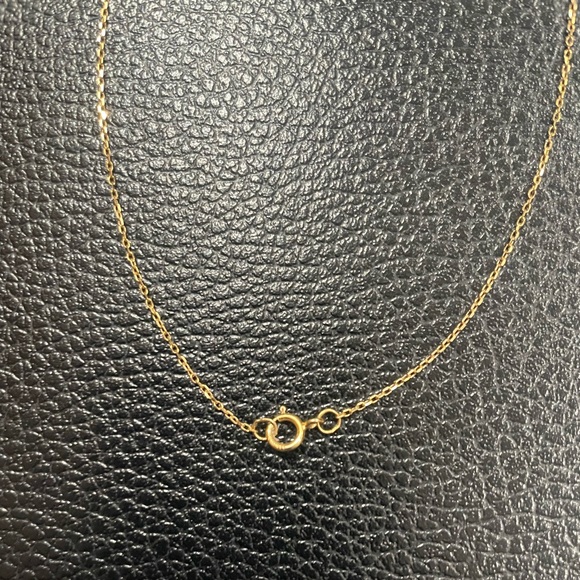 14K Gold Necklace w Diamond Hearts from Bloomingdale's Fine Jewelry - Picture 8 of 9